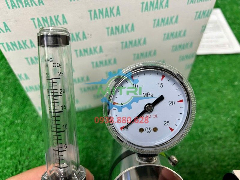 Đồng Hồ CO2 Tanaka 220V AU25B-2CU Chính Hãng - hình ảnh sản phẩm thực tế 3
