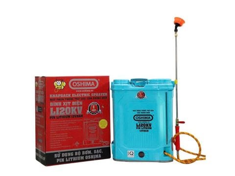 Bình Xịt Điện Oshima Li20KR Pin Lithium 20L Chính Hãng Siêu Nhẹ