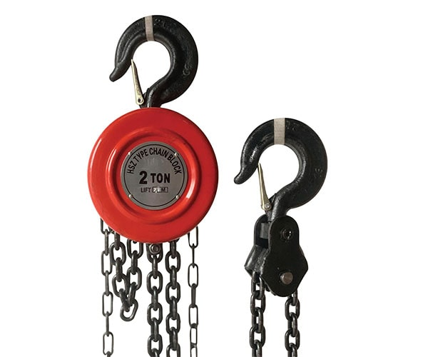 Pa lăng Xích Kéo Tay HSZ (Nitto Mới) - Tải Trọng 1T-10T - hình ảnh sản phẩm thực tế 1