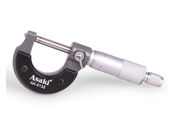 Panme Đo Ngoài Cơ Khí  ASAKI AK-0132 - hình ảnh sản phẩm thực tế 1
