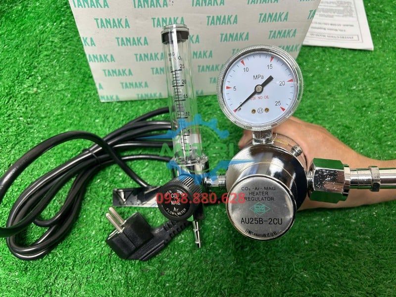 Đồng Hồ CO2 Tanaka 220V AU25B-2CU Chính Hãng - hình ảnh sản phẩm thực tế 8