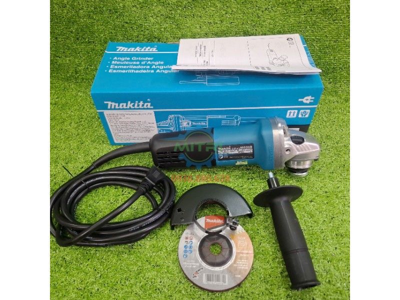 Máy Mài Góc Makita 9553NB 100mm 710W Chính Hãng – Nhỏ Gọn, Dễ Cầm, Phù Hợp Cơ Khí Và Sửa Chữa - hình ảnh sản phẩm thực tế 9