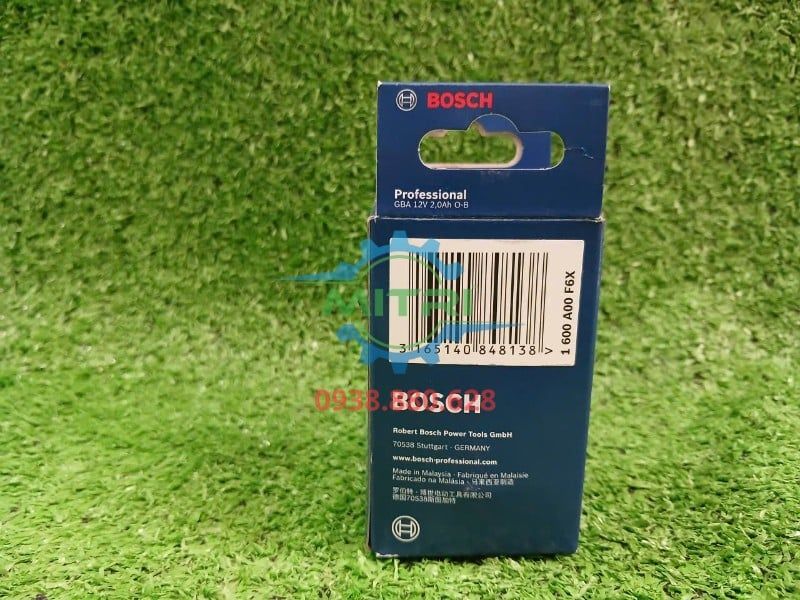 Pin Bosch 12V-2.0Ah 1600A00F6X - hình ảnh sản phẩm thực tế 3