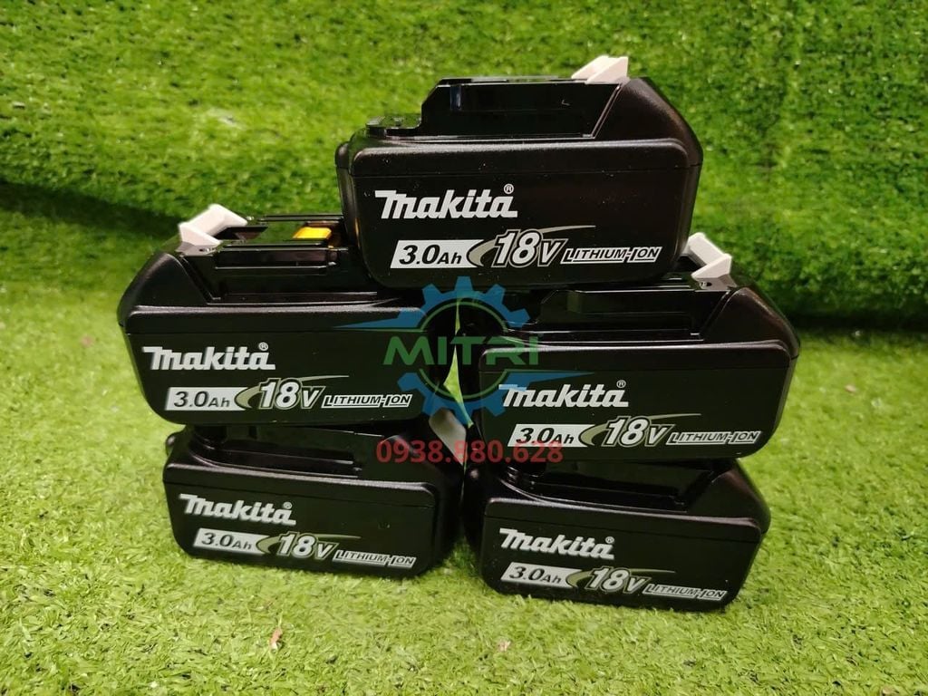 Pin Makita 18V 3.0Ah BL1830B Chính Hãng Có Sẵn Tại Minh Triết - hình ảnh sản phẩm thực tế 1