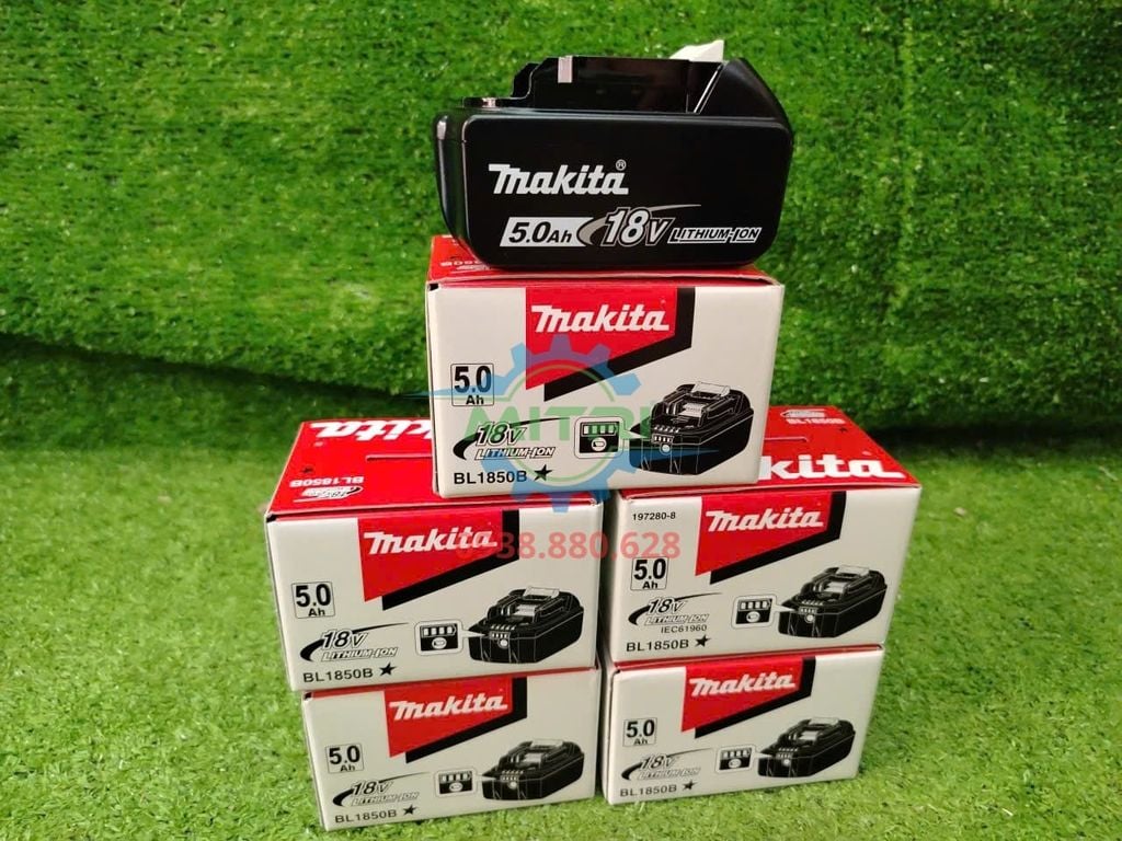 Pin Makita BL1850B 18V - 5.0Ah Chính Hãng Có Sẵn Tại Minh Triết - hình ảnh sản phẩm thực tế 1