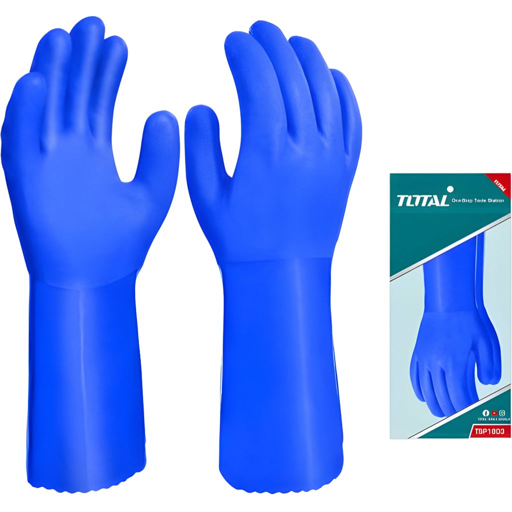 Găng Tay Nhựa PVC Total TSP1803 - hình ảnh sản phẩm thực tế 1