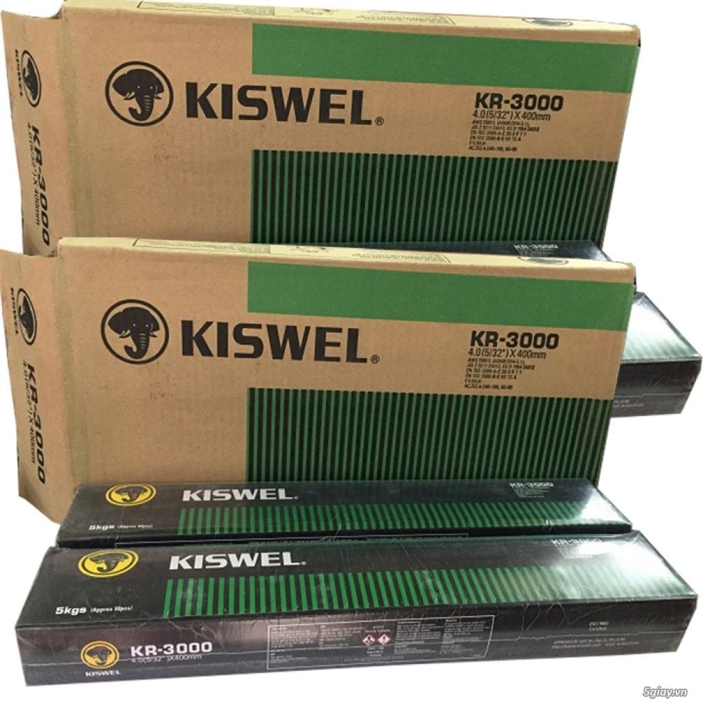 Que Hàn Sắt Thường Kiswel KR-3000 (4.0mm) - hình ảnh sản phẩm thực tế 1
