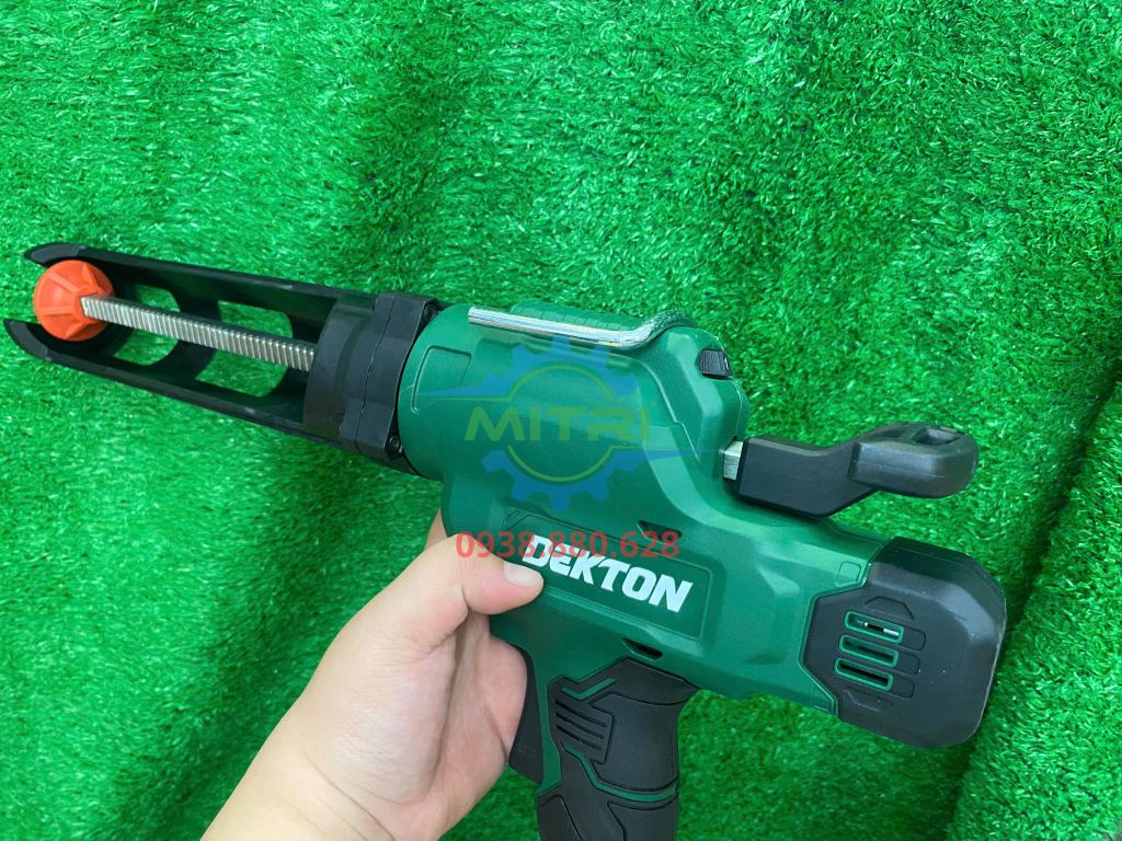 Máy bắn keo dùng pin 21V Dekton M21-MBK01PRO (Chưa Pin & Sạc) - hình ảnh sản phẩm thực tế 4