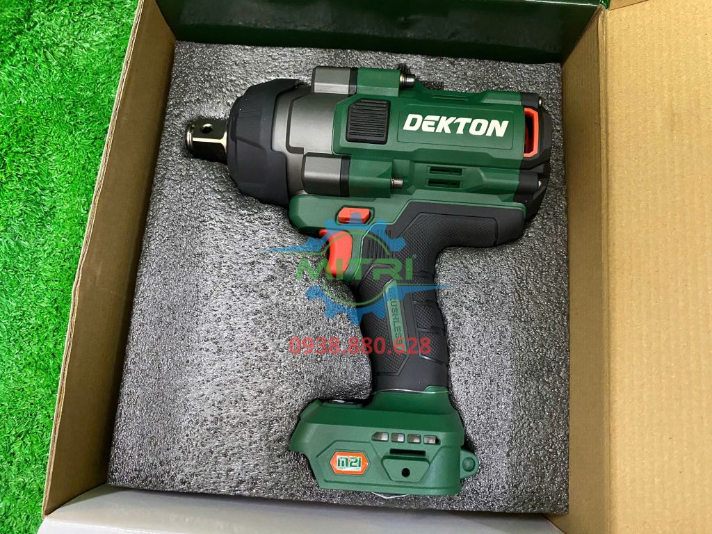 Thân máy siết bu lông dùng pin 21V Dekton M21-IW1650PRO - hình ảnh sản phẩm thực tế 2