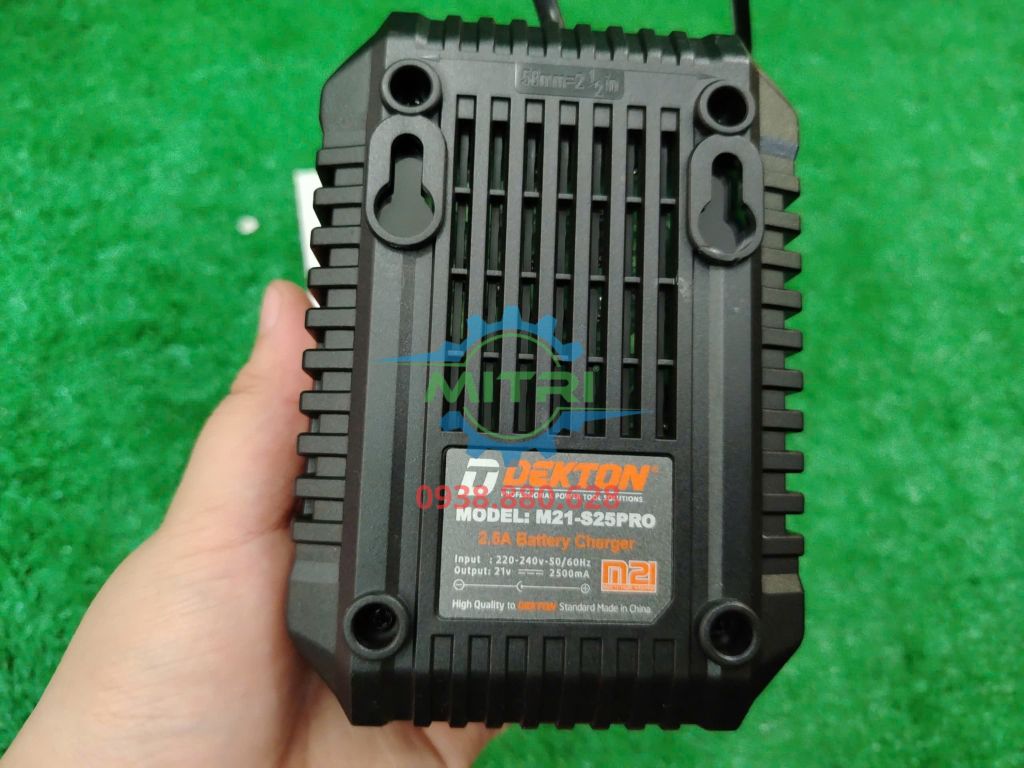 Pin 21V 6.0Ah Dekton M21-B6120PROMAX - hình ảnh sản phẩm thực tế 4