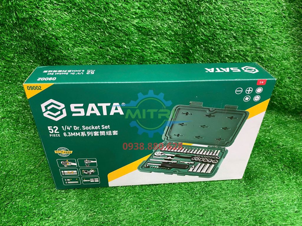 Bộ đầu tuýp SATA 09002 - hình ảnh sản phẩm thực tế 4