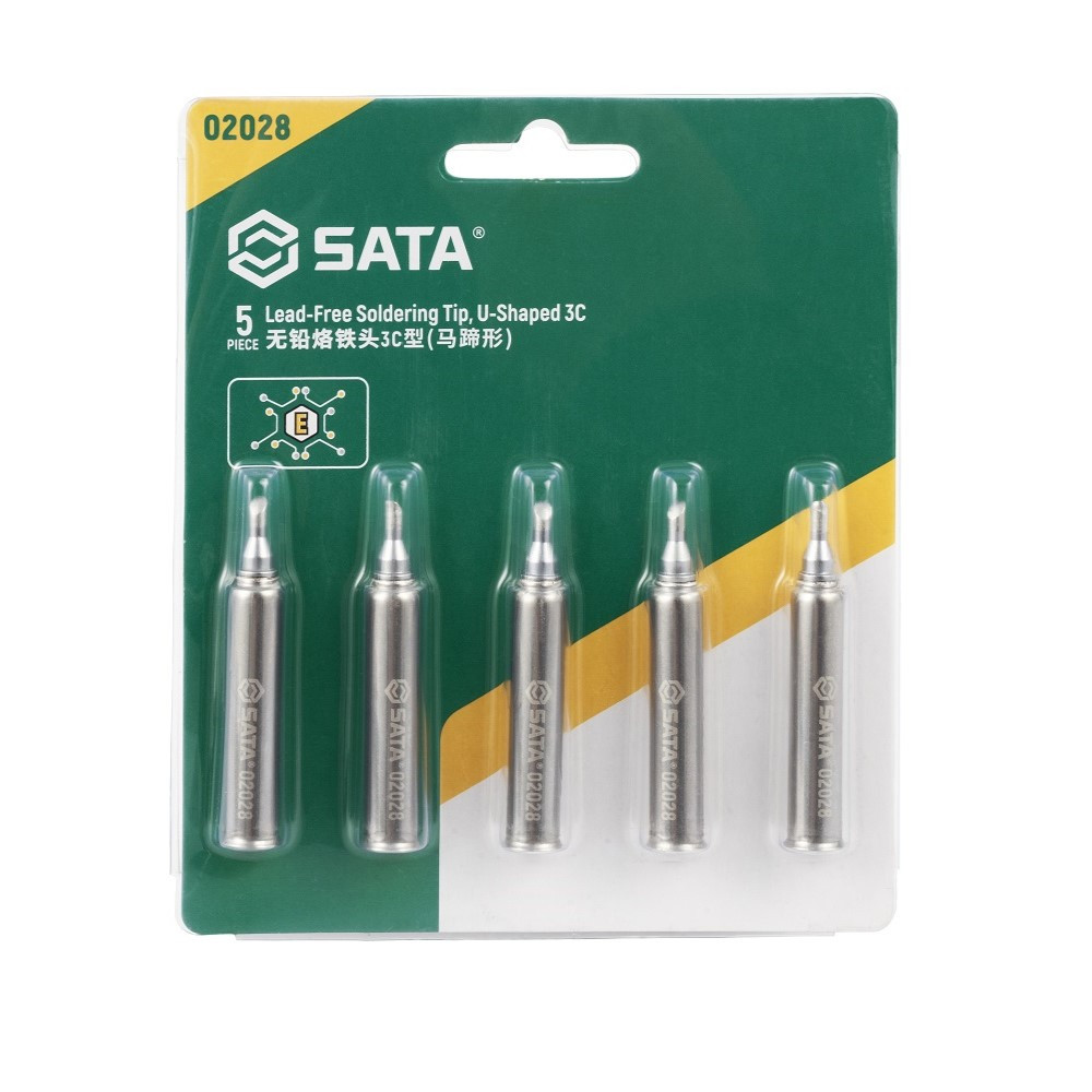 Bộ mỏ hàn 3C mũi chữ U SATA 02028 - hình ảnh sản phẩm thực tế 1