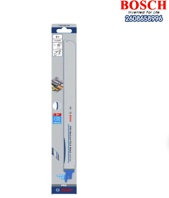 Lưỡi cưa kiếm S 1237 BEF Medium Thick Metal (300x25x1.1mm) (Bộ 5 lưỡi) Bosch 2608658996 - hình ảnh sản phẩm thực tế 1