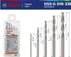 Ảnh thu nhỏ Mũi khoan sắt HSS-G (bộ hỗn hợp 5 mũi) - 2/3/4/5/6mm Bosch 2607019114 1