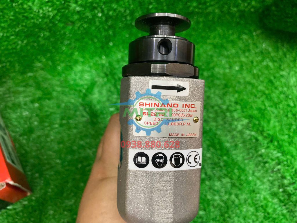 75mm Máy chà nhám tròn Shinano SI-2210 - hình ảnh sản phẩm thực tế 5