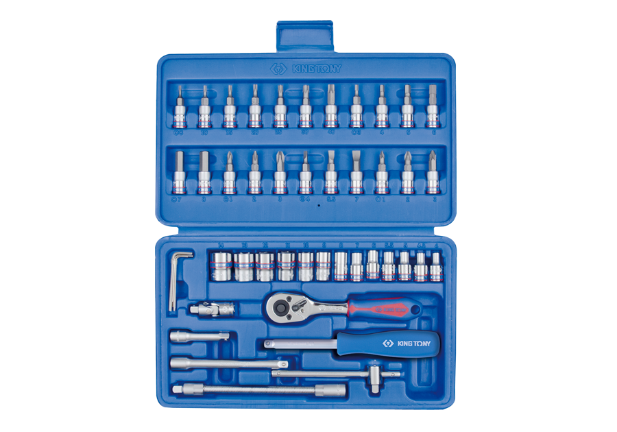 Bộ Tuýp 1/4" Kingtony ST2346MR (46 chi tiết) - hình ảnh sản phẩm thực tế 1
