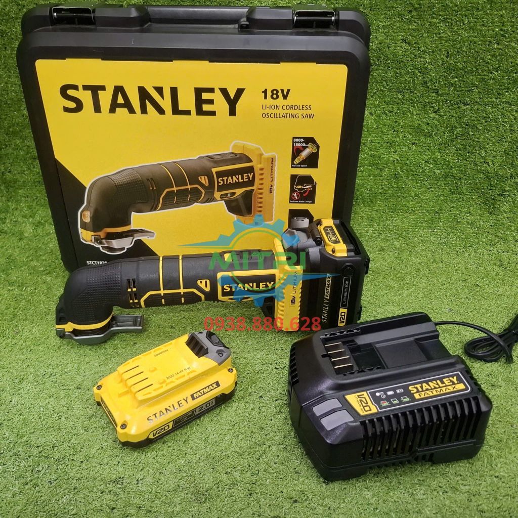 Máy Cắt Đa Năng Dùng Pin 18V Stanley STCT1830D1 – 2 Pin 1 Sạc - hình ảnh sản phẩm thực tế 3