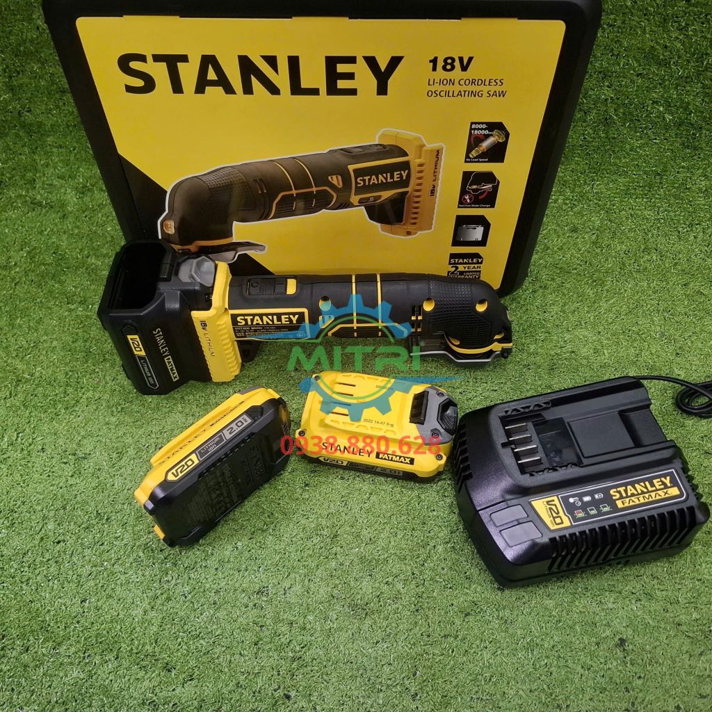 Máy Cắt Đa Năng Dùng Pin 18V Stanley STCT1830D1 – 2 Pin 1 Sạc - hình ảnh sản phẩm thực tế 2