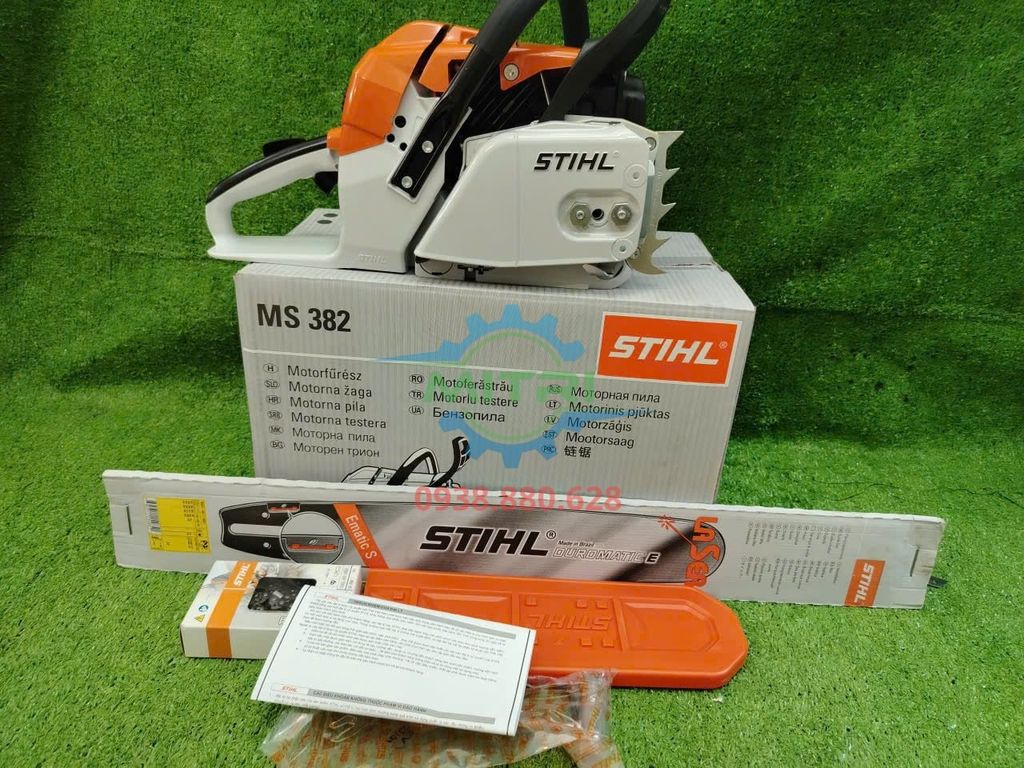 Máy cưa xích STIHL MS382 đồng bộ lam và xích 16in (Brazil) - hình ảnh sản phẩm thực tế 2