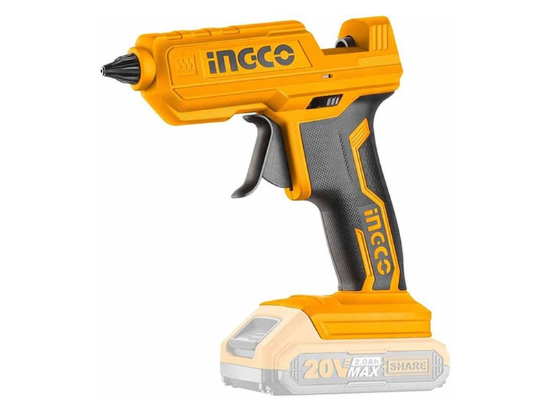 Súng Bắn Keo Dùng Pin Lithium 20V INGCO CGGLI2001 - hình ảnh sản phẩm thực tế 1