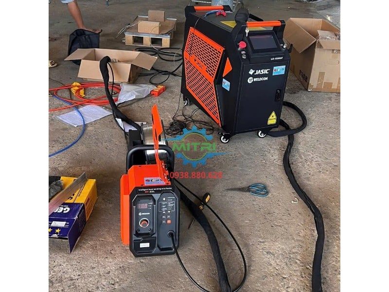 MÁY HÀN LASER LS-20000F JASIC TÍCH HỢP ĐẦU CẤP 2 DÂY – THẾ HỆ THỨ 3 - hình ảnh sản phẩm thực tế 5