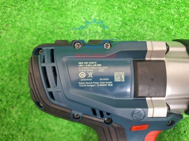 Máy Siết Bulong Bosch GDS 18V-1050H Chính Hãng (Chưa kèm pin sạc) - hình ảnh sản phẩm thực tế 2