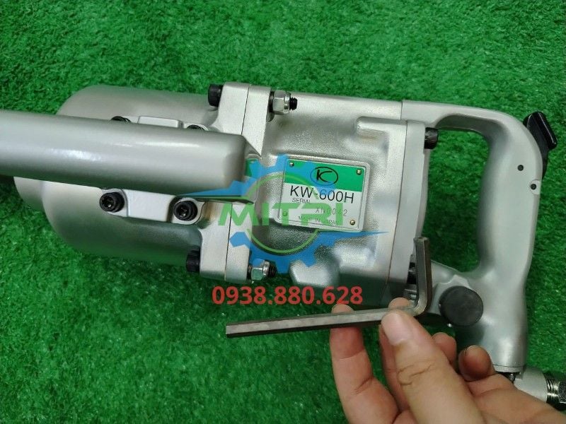 Súng Vặn Ốc Xe Tải 1 Inch KUKEN KW-600H Chính Hãng – Khí Nén, Lực Siết 2.500Nm - hình ảnh sản phẩm thực tế 11