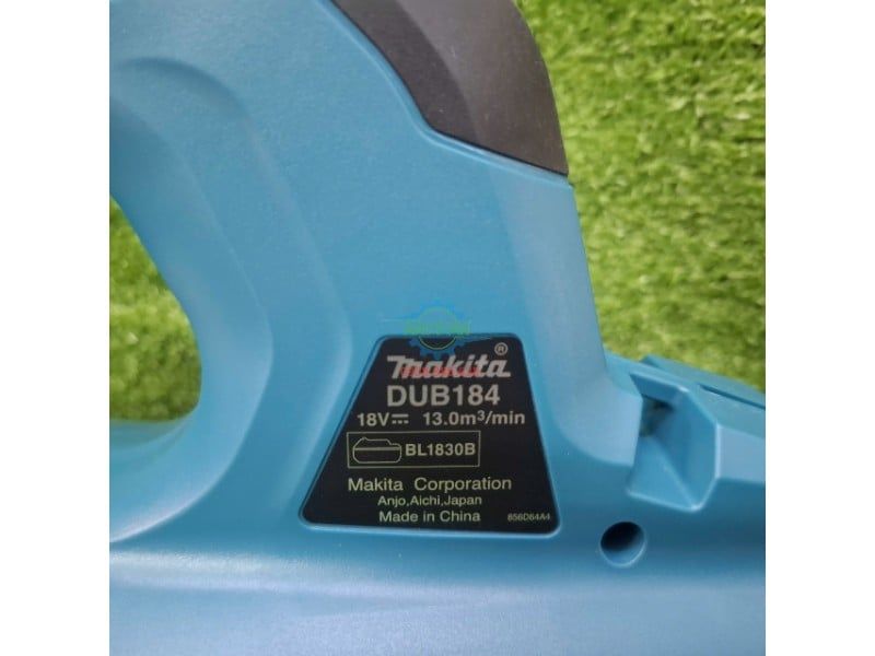 Máy Thổi Lá Pin Makita DUB184RT Chính Hãng – 18V, 1 Pin 5.0Ah + 1 Sạc - hình ảnh sản phẩm thực tế 6