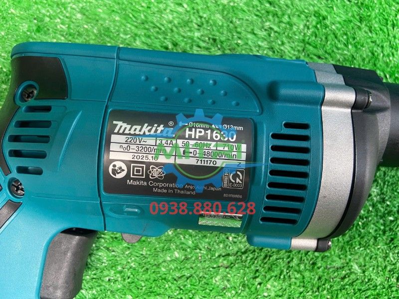 Máy Khoan Búa Makita HP1630 710W Chính Hãng – Giá Tốt - hình ảnh sản phẩm thực tế 7