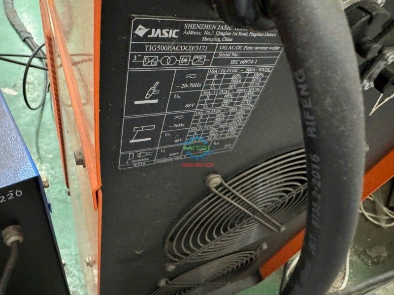 Máy Hàn TIG Xung AC/DC TIG500P AC/DC E312 Có Sẵn Tại Minh Triết Cho Xưởng Công Nghiệp - hình ảnh sản phẩm thực tế 5