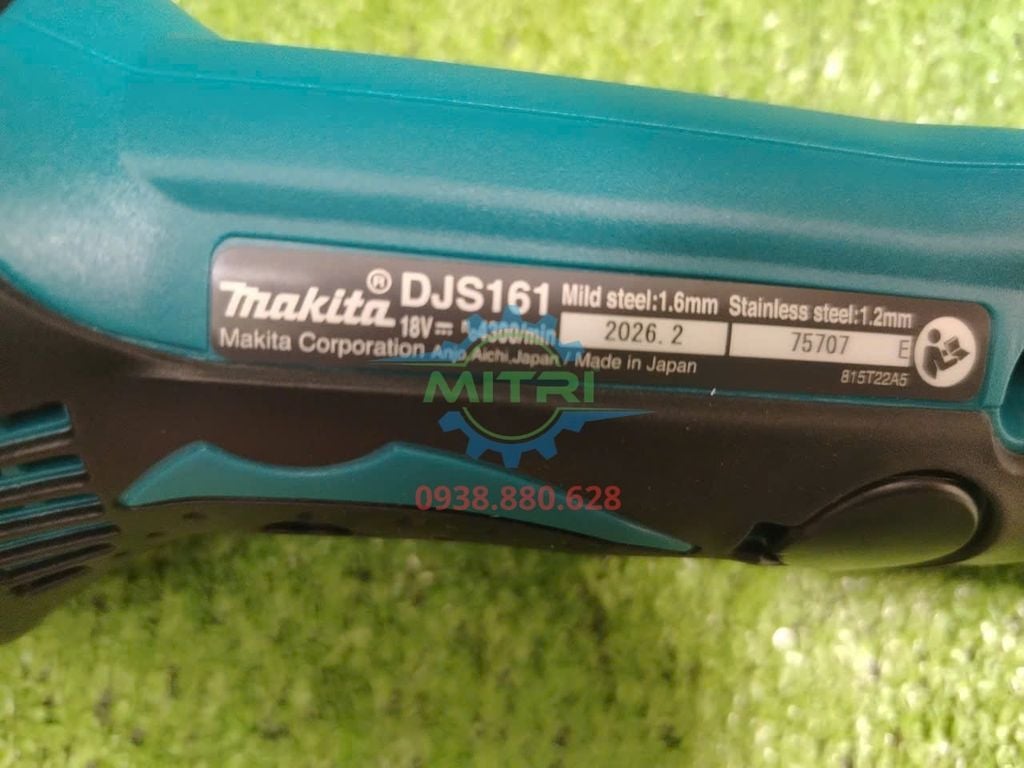 Máy Cắt Kim Loại Thẳng Dùng Pin Makita DJS161Z Chính Hãng Có Sẵn Tại Minh Triết - hình ảnh sản phẩm thực tế 2