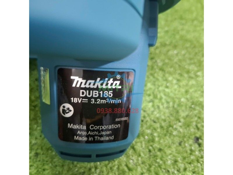 Máy Thổi Dùng Pin Makita DUB185RT 18V Chính Hãng – Nhỏ Gọn, Mạnh Mẽ, Có Sẵn Tại Minh Triết - hình ảnh sản phẩm thực tế 9