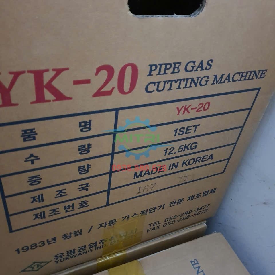 Máy Cắt Ống Bằng Tia Lửa Yukwang YK-20 Có Sẵn Tại Cửa Hàng Minh Triết - hình ảnh sản phẩm thực tế 3