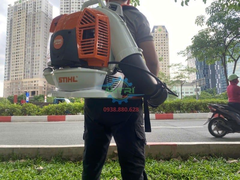 Máy Thổi Dùng Xăng Stihl BR800 Chính Hãng – Máy Thổi Lá Đeo Lưng Công Suất Lớn - hình ảnh sản phẩm thực tế 7