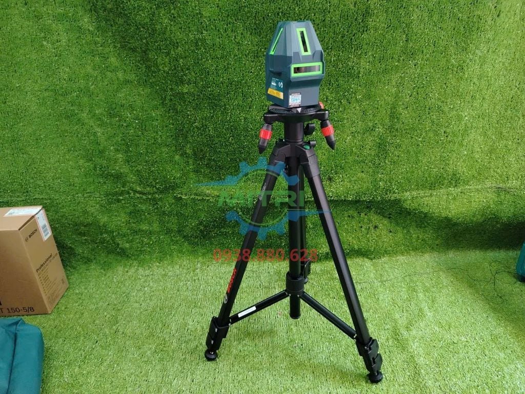 Bosch GLL 50-15 XG – Máy Cân Mực 5 Tia Xanh Chính Hãng Có Sẵn Tại Minh Triết - hình ảnh sản phẩm thực tế 1