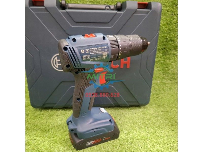 Máy Khoan Pin Bosch GSR 185-LI Bộ 2 Pin 2.0Ah 1 Sạc - hình ảnh sản phẩm thực tế 6