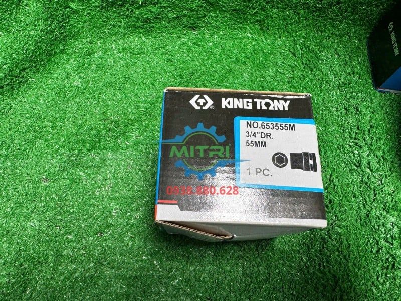 Khẩu lục giác hệ mét 3/4 inch gắn máy siết bulong KINGTONY 653555M - hình ảnh sản phẩm thực tế 5