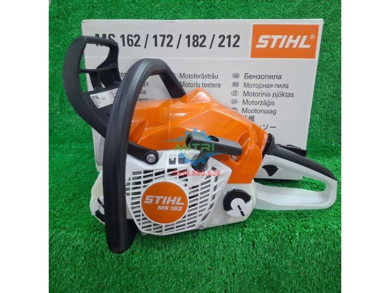Máy Cưa Xích STIHL MS 182 Chính Hãng – Máy Cưa Xích Dùng Xăng Gọn, Khỏe, Dễ Sử Dụng - hình ảnh sản phẩm thực tế 5