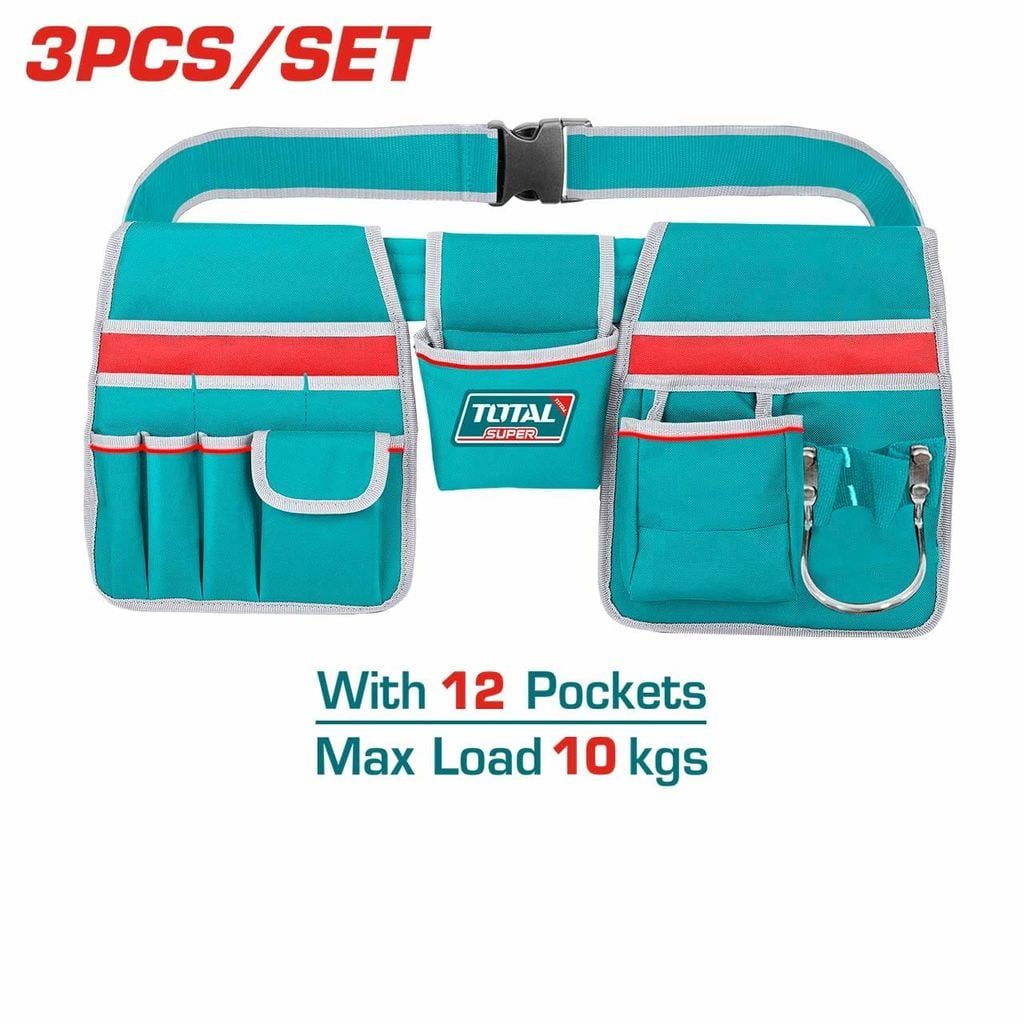 Túi đựng công cụ kèm dây đai Total THT16P20325 - hình ảnh sản phẩm thực tế 1