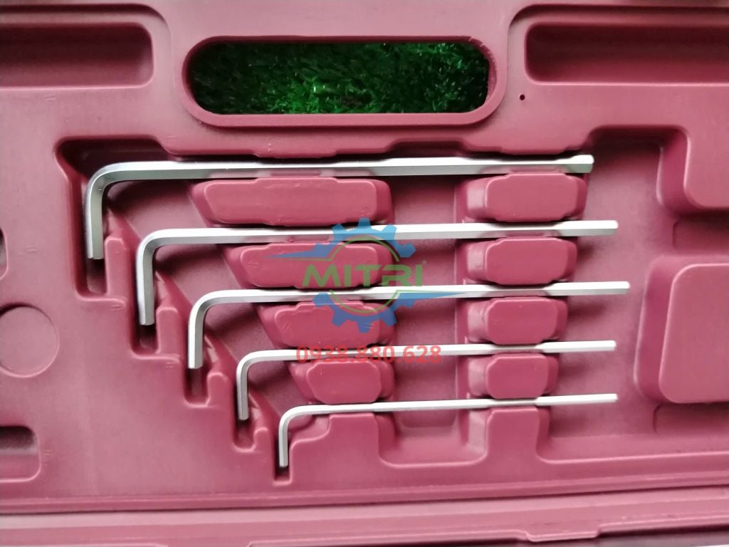 Bộ lục giác 10 cây hộp đỏ (hệ Inch) - TOP TWT-10-INCH - hình ảnh sản phẩm thực tế 4