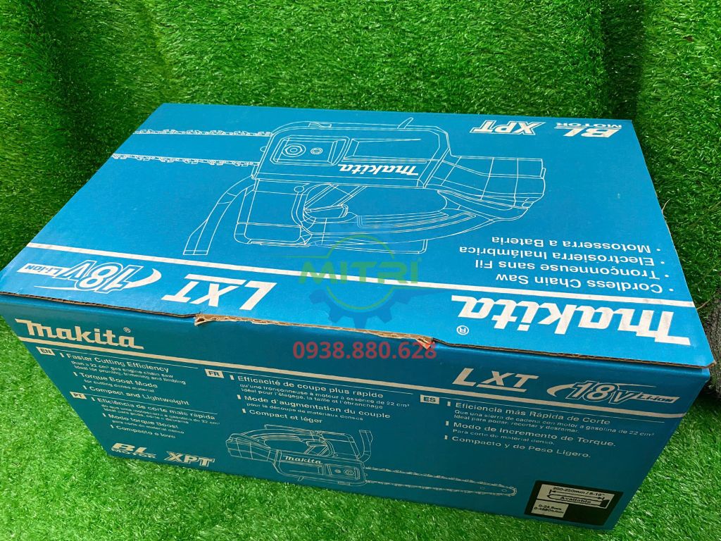 Máy Cưa Xích Dùng Pin Makita DUC254RT (18V) - hình ảnh sản phẩm thực tế 4