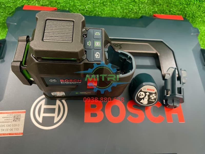 Máy Cân Mực Laser 12 Tia Xanh Bosch GLL 90-33 XG - hình ảnh sản phẩm thực tế 2