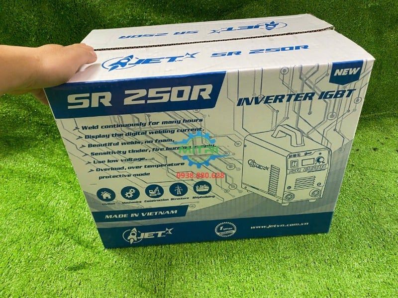 Máy Hàn Que Điện Tử HỒNG KÝ SR250R 250A Dùng Điện 220V Chính Hãng Có Sẵn Tại Minh Triết - hình ảnh sản phẩm thực tế 32