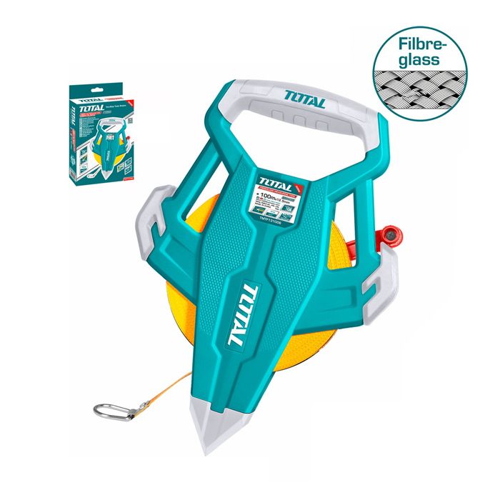Thước Dây Sợi Thủy Tinh Total TMTF131006 100m x 12.5mm - hình ảnh sản phẩm thực tế 1