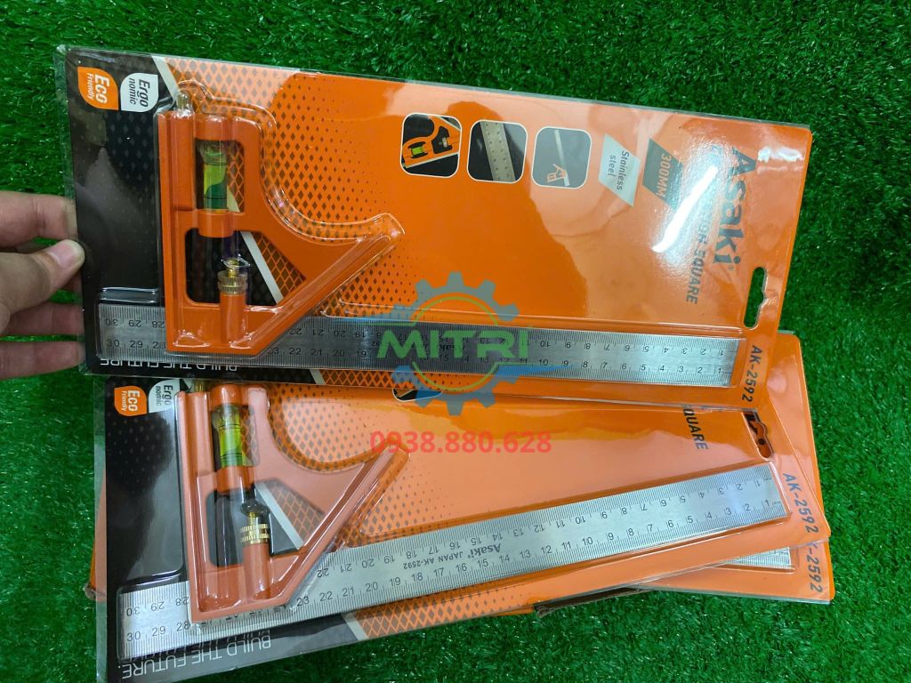 Thước Eke Thủy ASAKI AK-2592 - hình ảnh sản phẩm thực tế 5