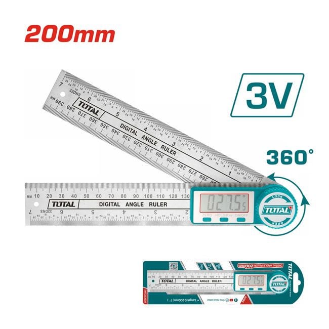 Thước góc kỹ thuật số Total TMT333601 - hình ảnh sản phẩm thực tế 1
