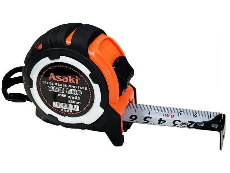 Thước Kéo Nền Trắng Cao Cấp ASAKI AK-2779 - hình ảnh sản phẩm thực tế 1