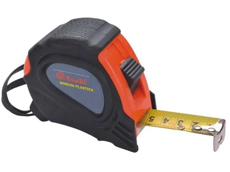 Thước Kéo Nền Vàng Cao Cấp ASAKI AK-0390 - hình ảnh sản phẩm thực tế 1