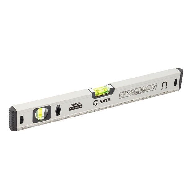 Thước Thủy 30cm/12in SATA 91611A Chính Hãng - hình ảnh sản phẩm thực tế 1