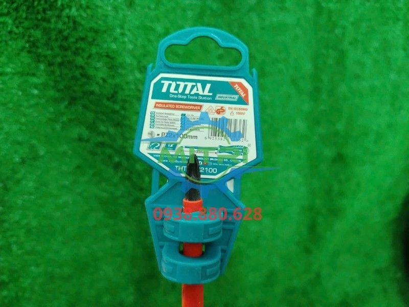 Tuốc Nơ Vít (Tô Vít) Bake Cách Điện 1000V Total THTISPZ2100 - hình ảnh sản phẩm thực tế 3